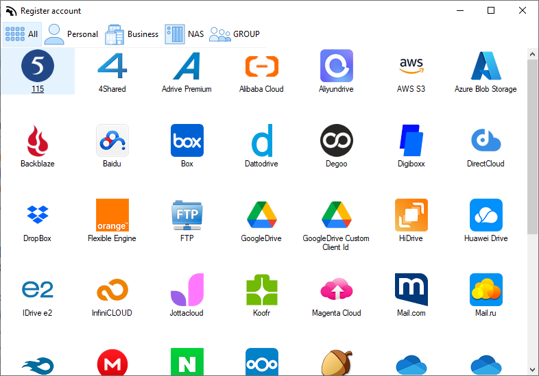 Sube tus archivos a 115.com con Air Explorer