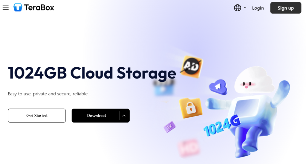 Trabaja con TeraBox with Air Explorer