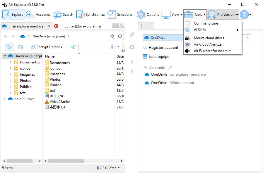 Habla con tu nube: Gestiona Google Drive, Dropbox y OneDrive con lenguaje natural gracias a las AI Skills de Air Explorer