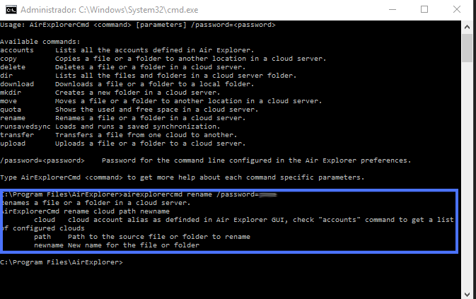 command line
